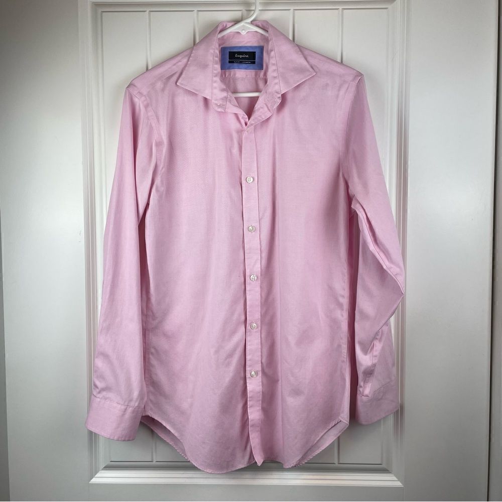 ESQUIRE Slim Fit Non-iron Dressy Button Up Shirt In 15 (0372)